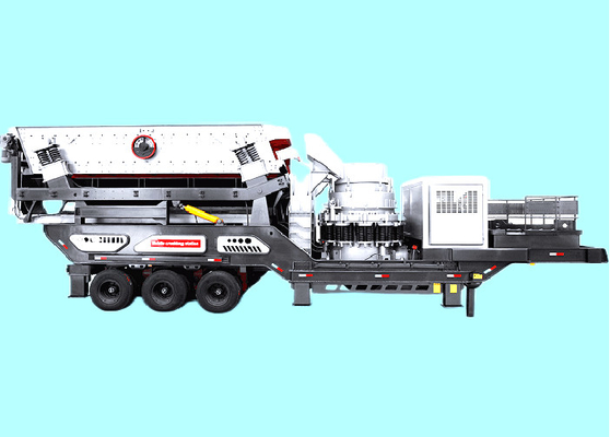 ISO9001 Crawler Mobile Crusher Station 3YZS1848 Y3S21608F1315  Mobile crusher, portable crushing plant