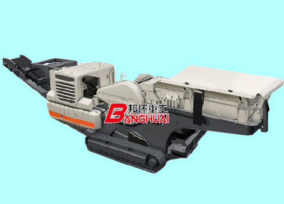 300t/H Mobile Crusher Machine Mines Garbage Portable Crushing Plant