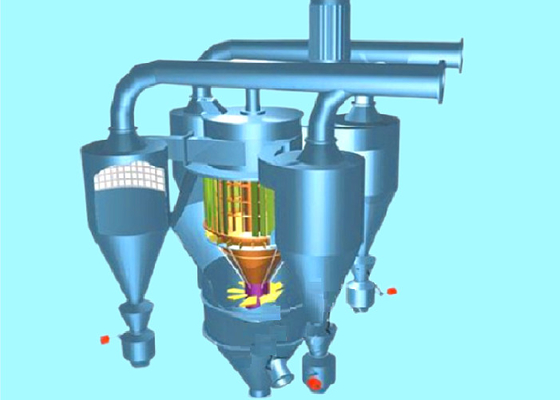 KX1200  Powder Grinding Mill 90kw Centrifugal Sand Separator