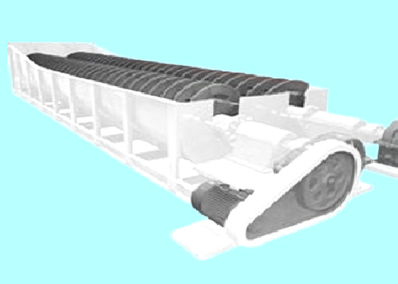 2LSX1120 Sand Washing Machines 17.94t Grading Spiral  Sand cleaner