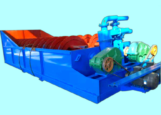 2LSX1120 Sand Washing Machines 17.94t Grading Spiral  Sand cleaner