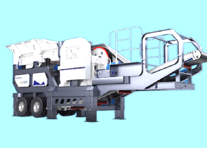 ZSW 9638 Mobile Crusher Station YG938E69 150t H River Pebble  Mobile crusher, portable crushing plant