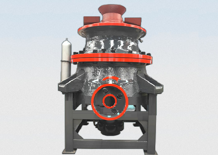 Gp300s1 horizontal bar hydraulic series cone crusher, pebble and granite crusher, stone crushing expert factory