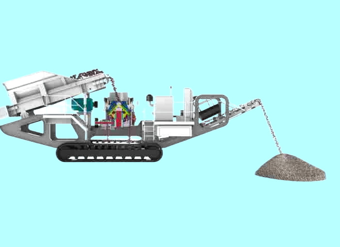 LD PE6090  B1200 Crawler Mobile Crushing Station 100mm LD PE600x900 Mobile crusher, portable crushing plant