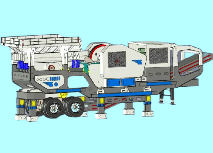 PE 750x1060 Mobile Crusher Station Beneficiation Ore YG1349E912   Mobile crusher, portable crushing plant
